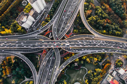  Drones used for roadway surveys new constructions and maintenance and traffic.