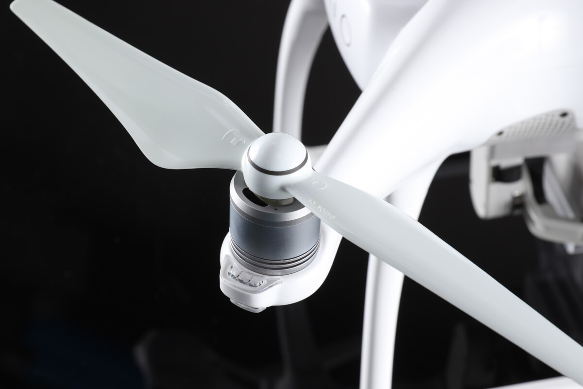 Quick release drone propellers.