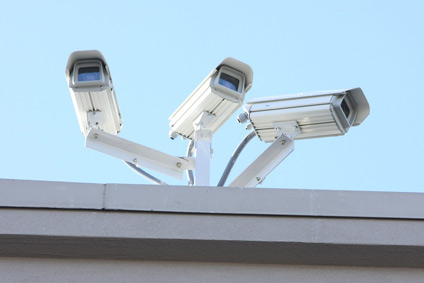 Security camera models of various types.